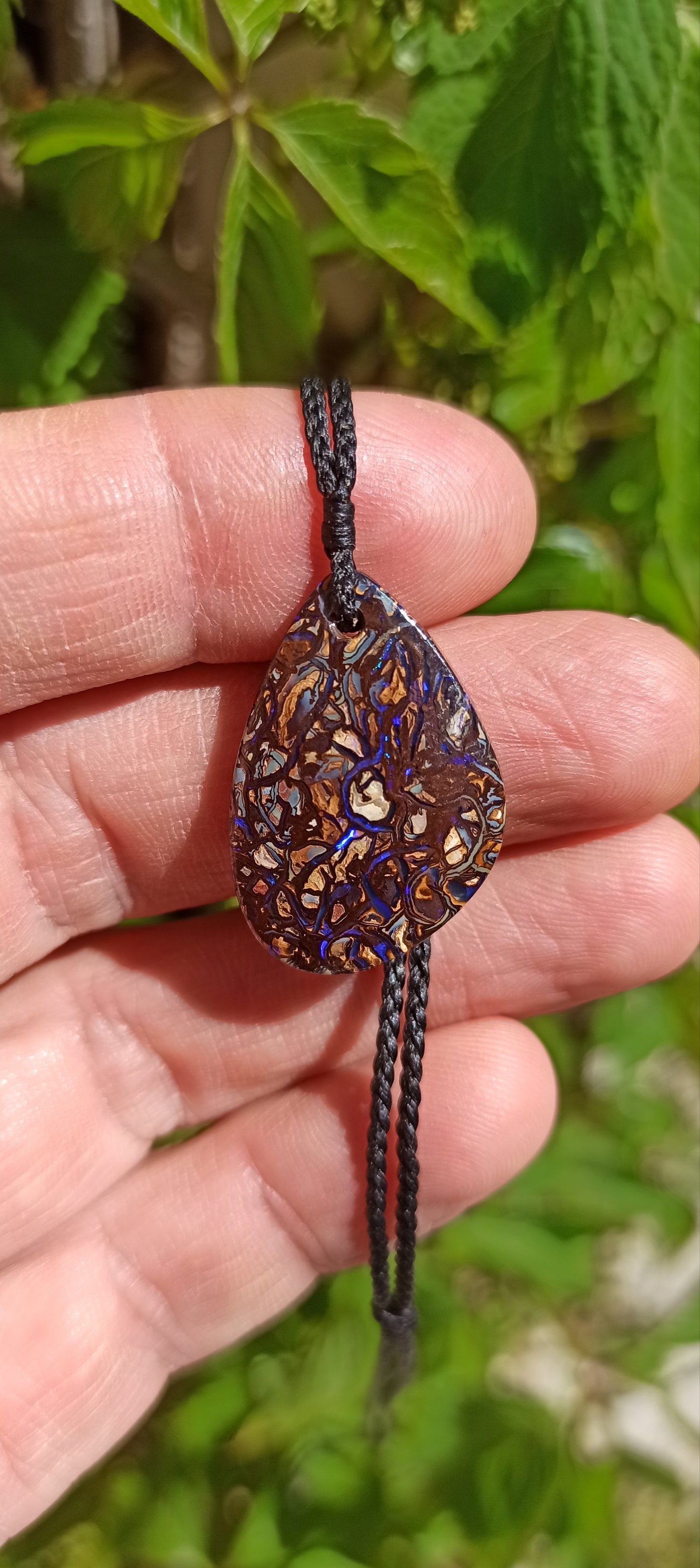 Pendentif Opale Boulder de Koroit