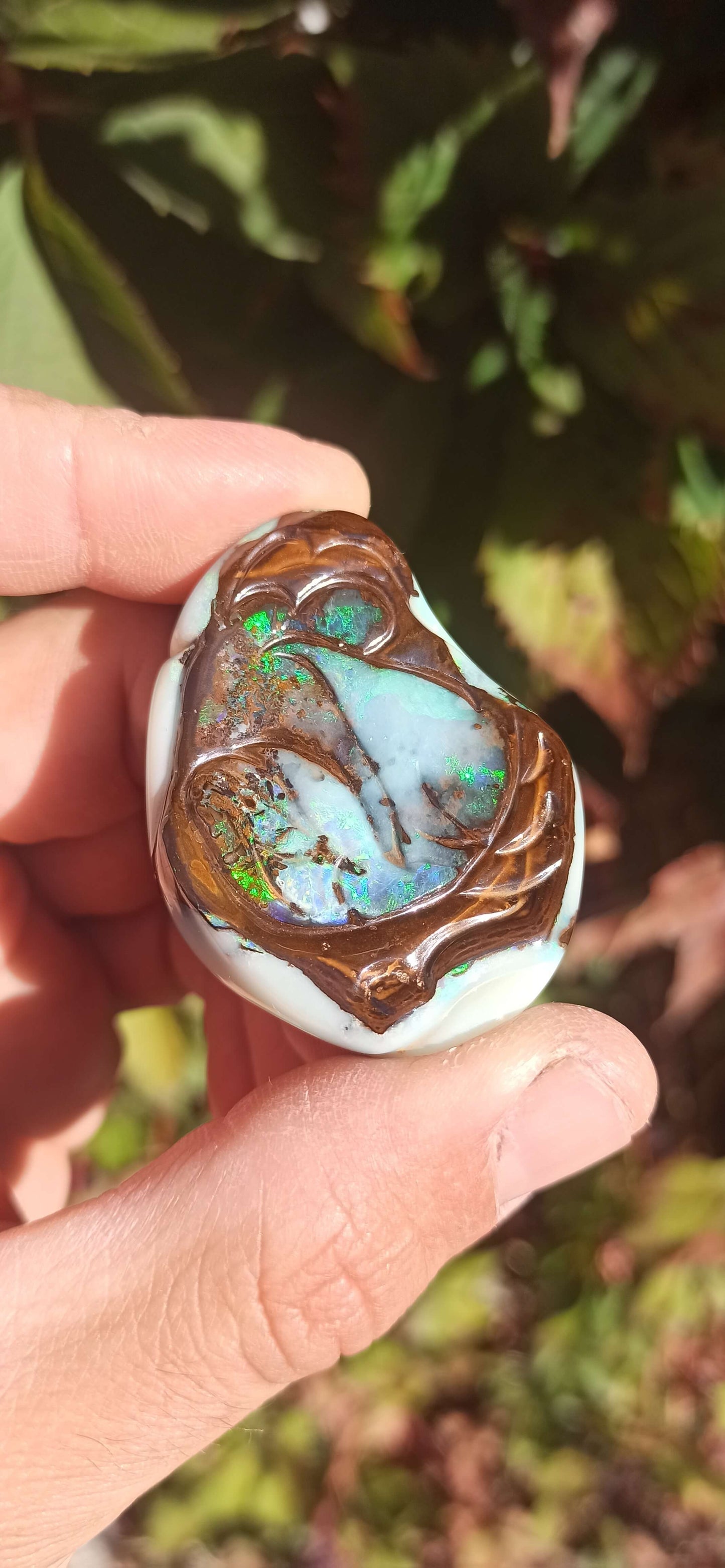 Absolutely Unique Boulder Opal Carving 🇦🇺