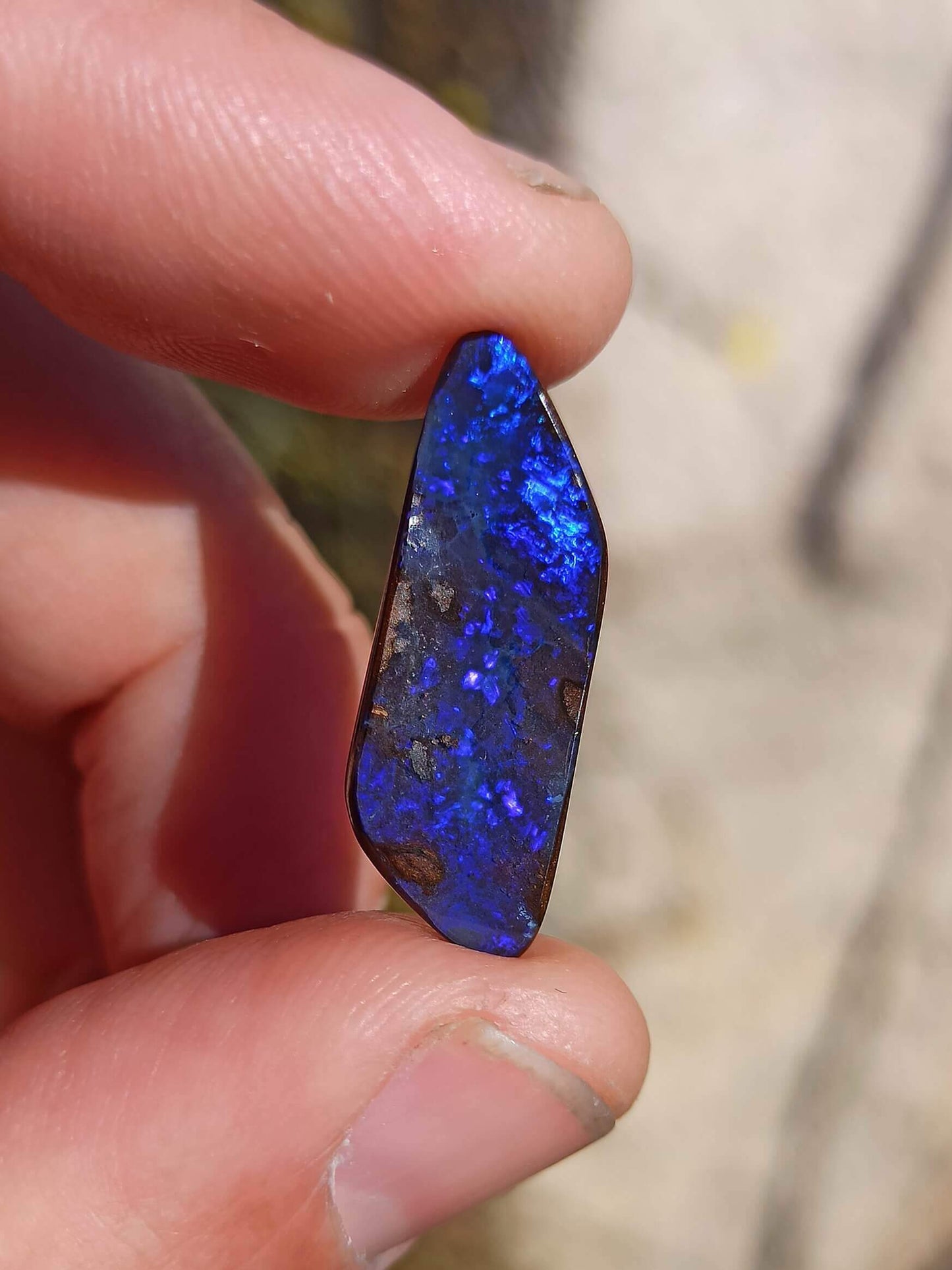 Black Boulder Opal ~ Winton
