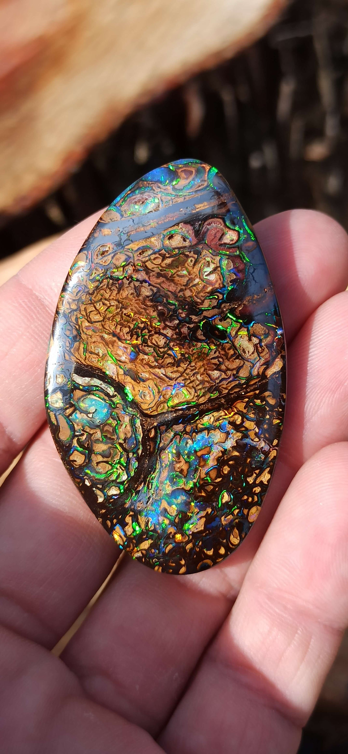 Opale Koroit d'exception, Australie