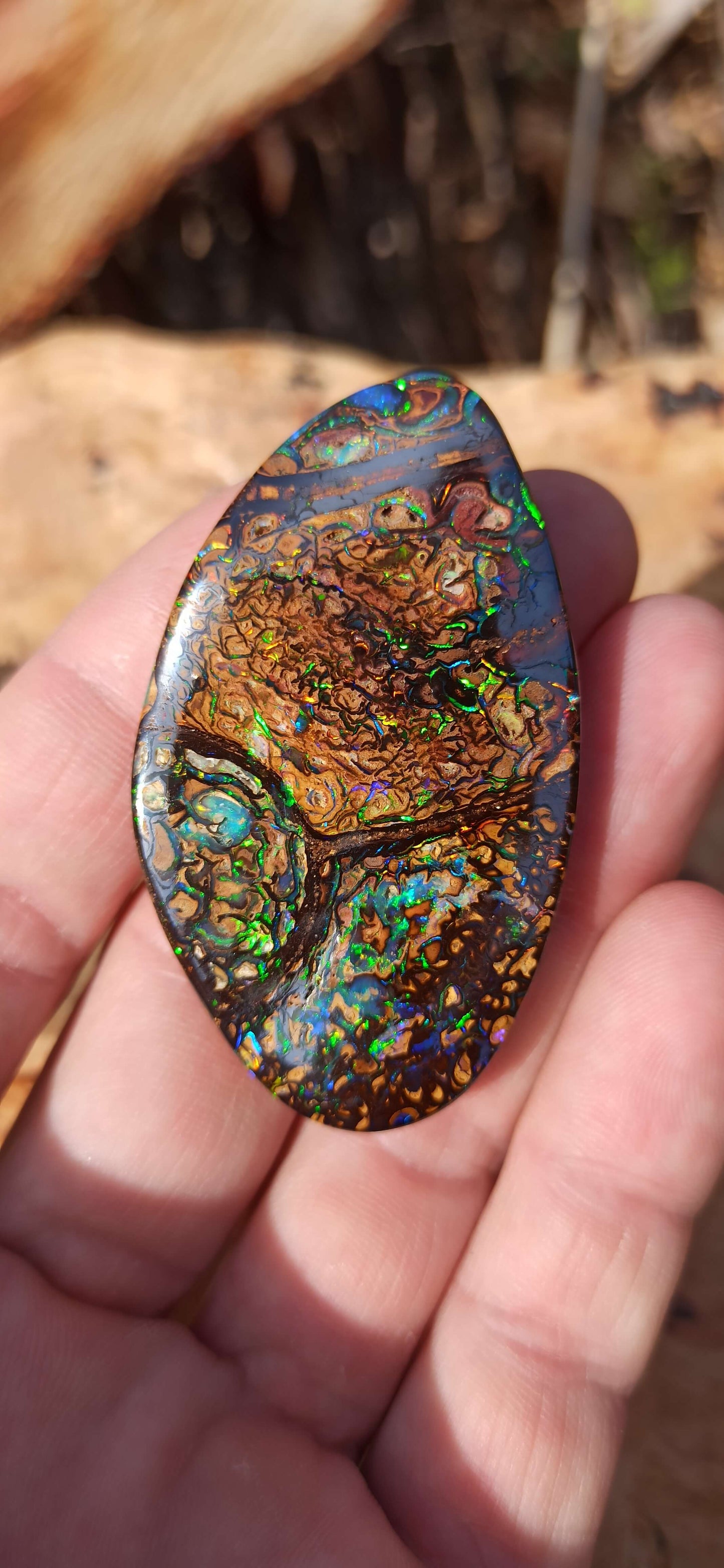 Opale Koroit d'exception, Australie