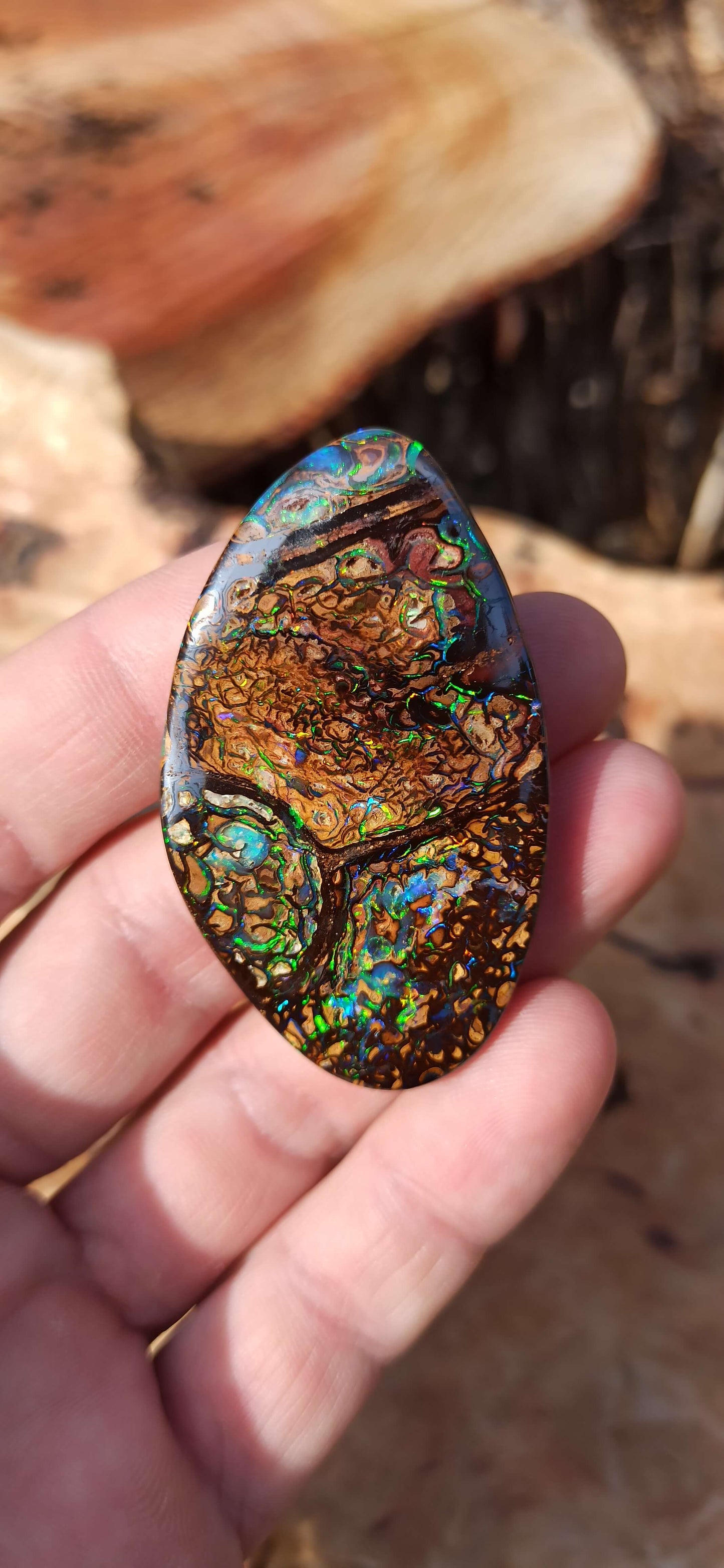 Opale Koroit d'exception, Australie