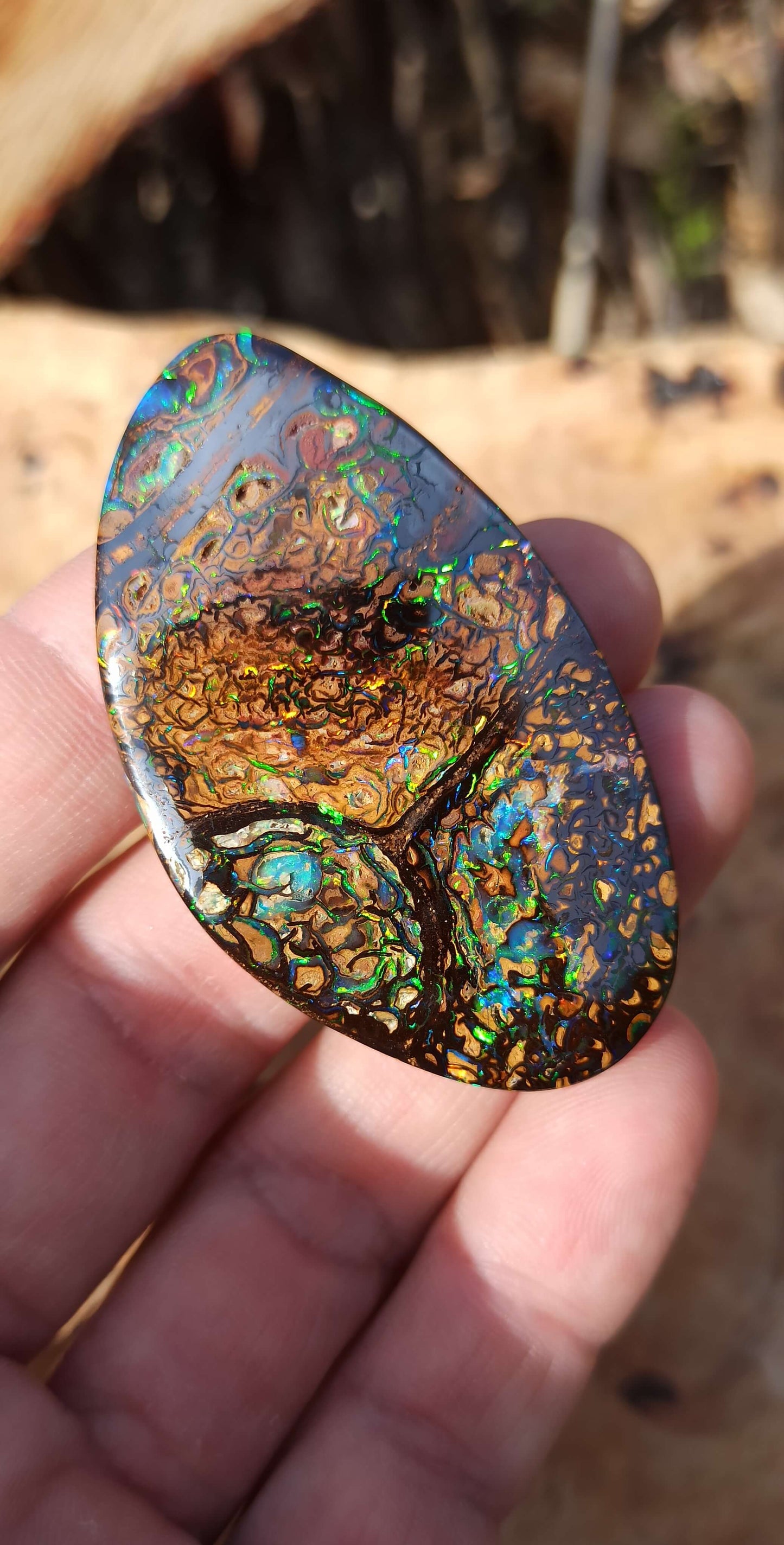 Opale Koroit d'exception, Australie