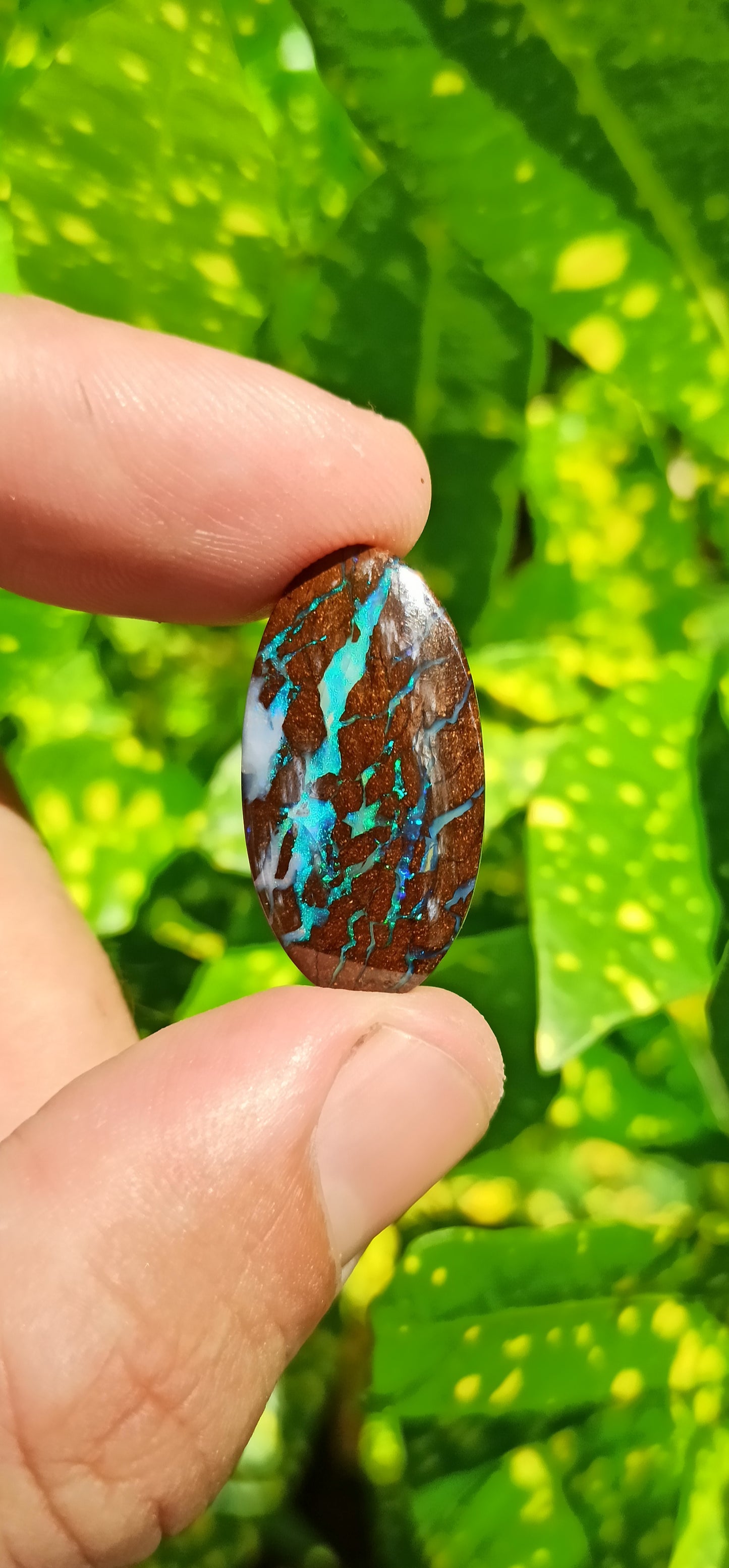 Pendentif Opale Boulder Australie