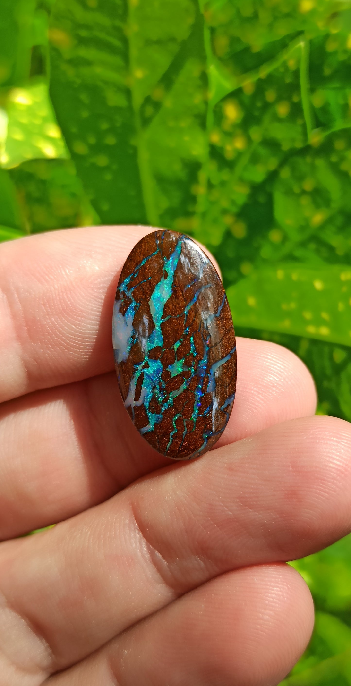 Pendentif Opale Boulder Australie