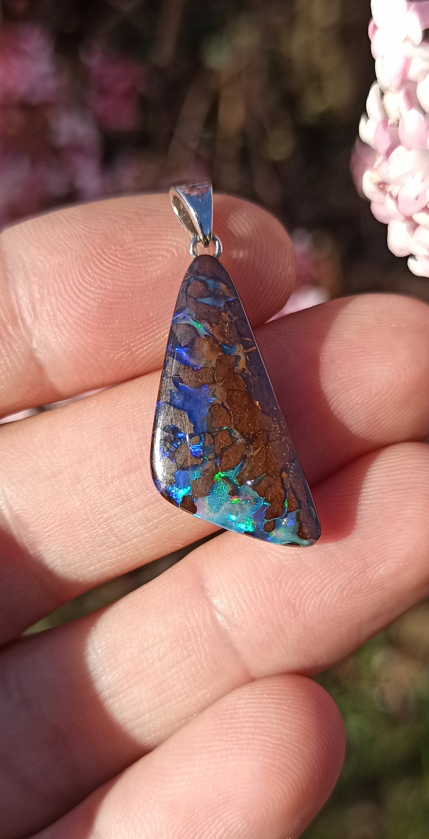 Pendentif "Ulysse" Opale Winton , Australie