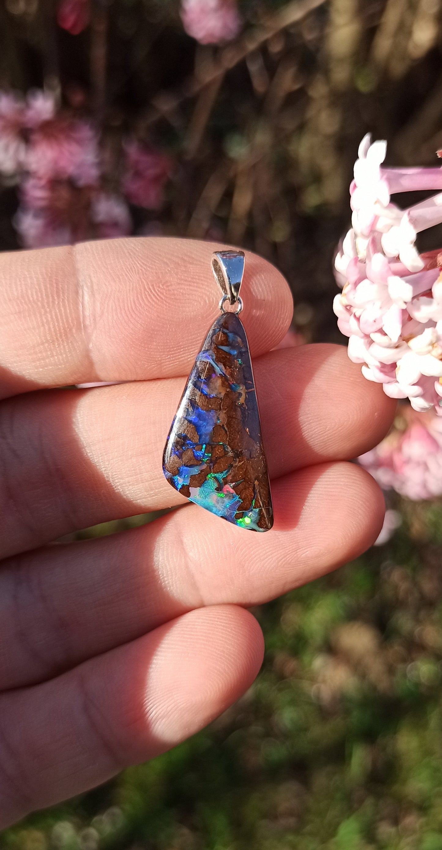 Pendentif "Ulysse" Opale Winton , Australie