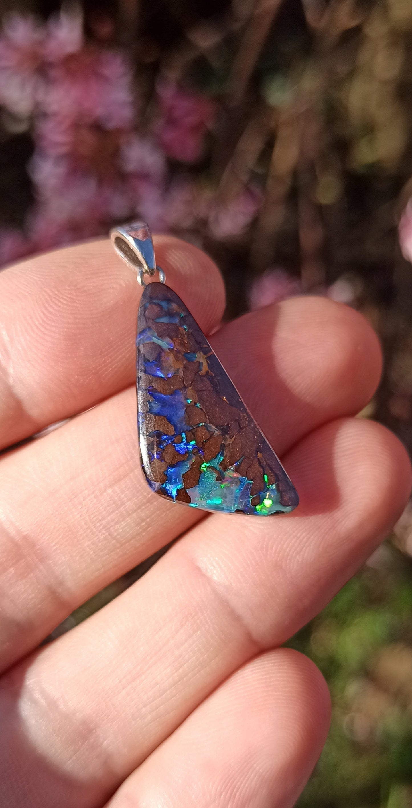 Pendentif "Ulysse" Opale Winton , Australie