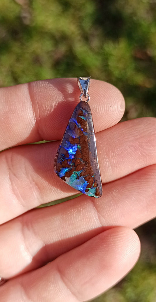 Pendentif "Ulysse" Opale Winton , Australie