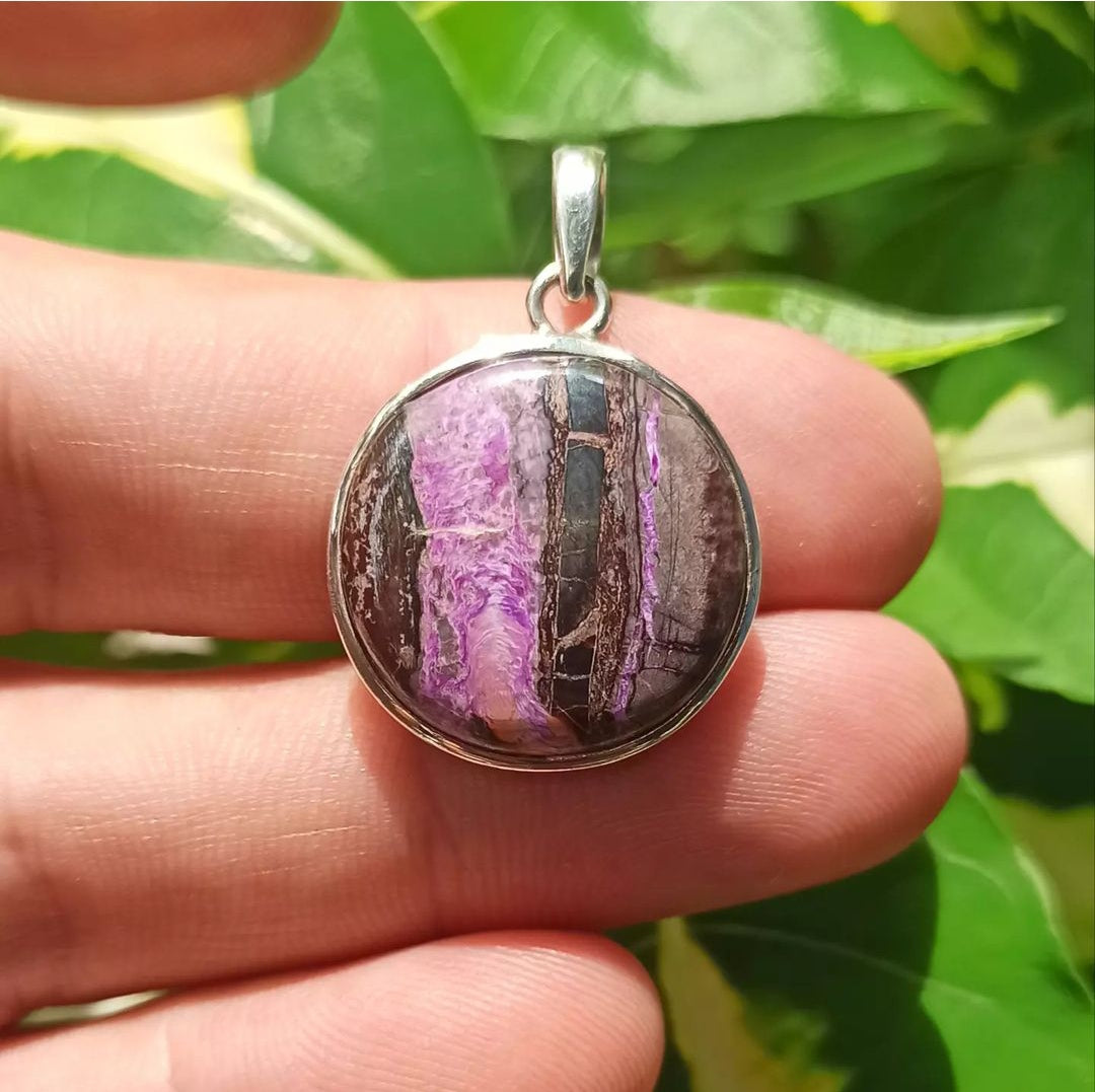 Pendentif Argent ~ Sugilite