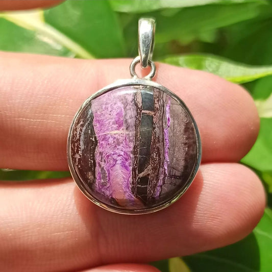 Pendentif Argent ~ Sugilite