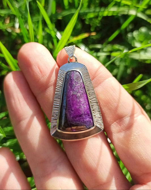 Pendentif Argent ~ Sugilite
