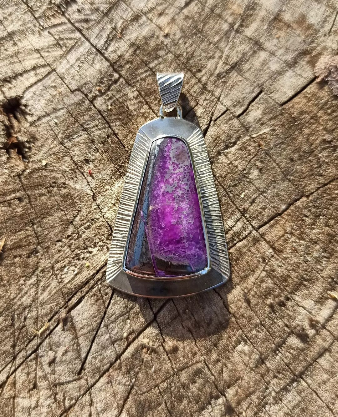Pendentif Argent ~ Sugilite