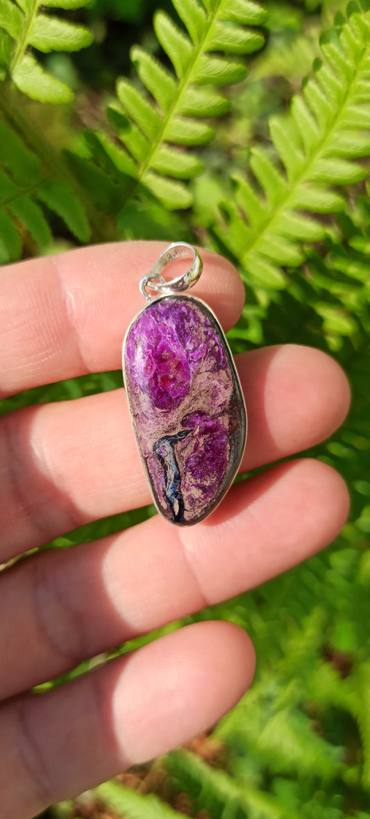 Pendentif Argent ~ Sugilite