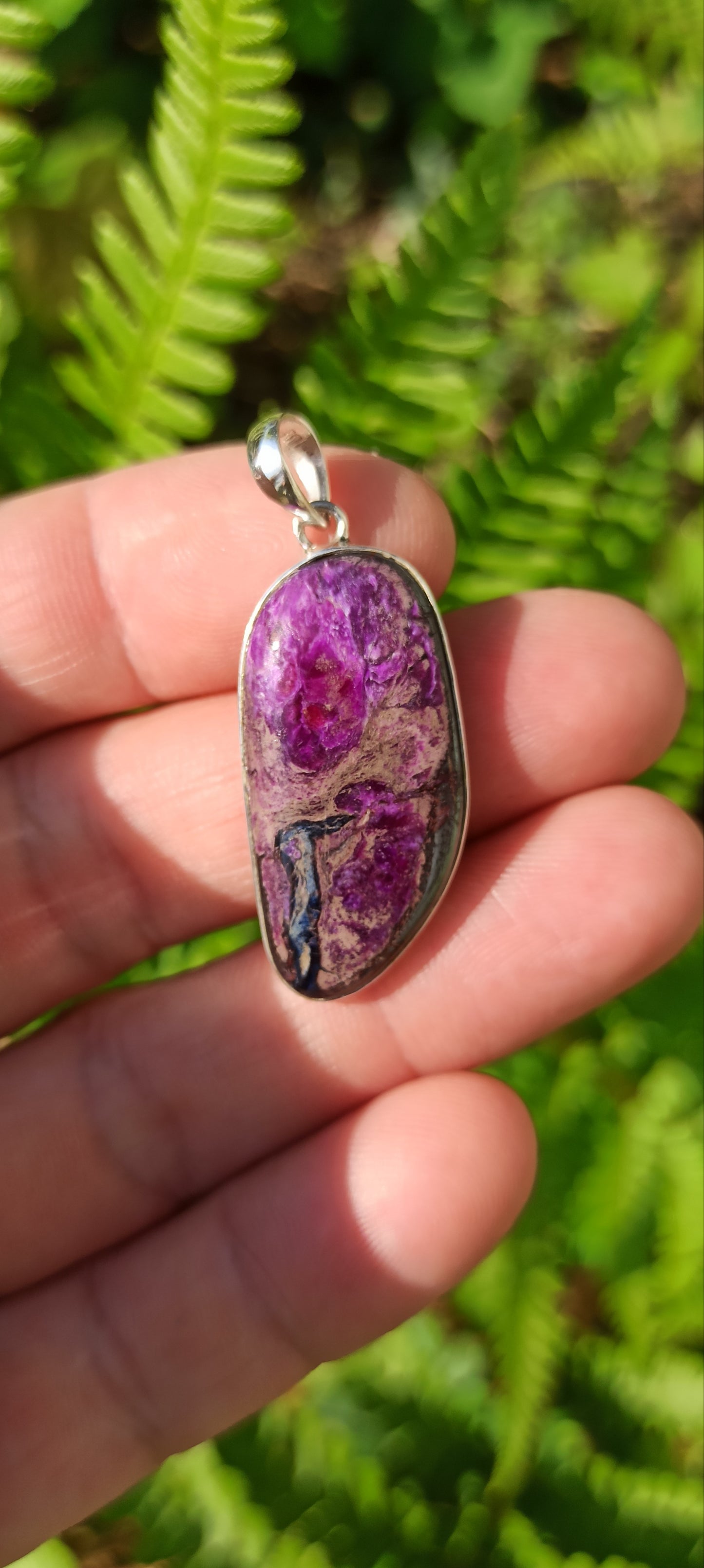 Pendentif Argent ~ Sugilite