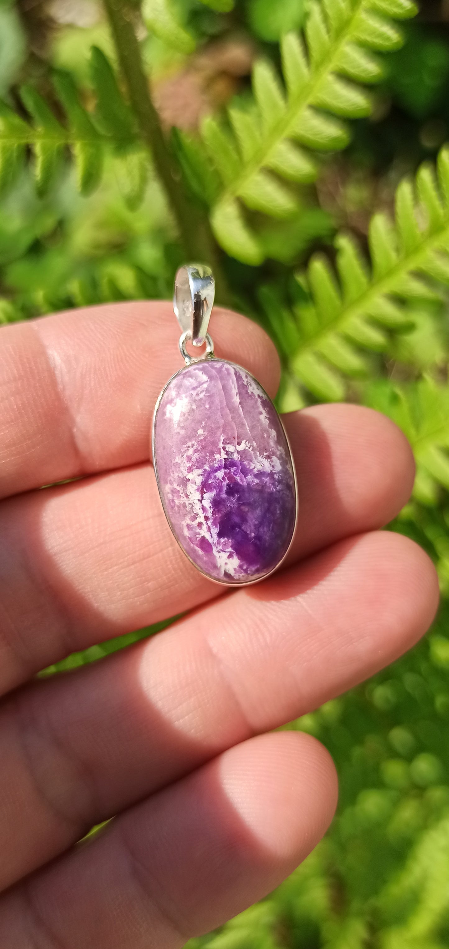 Pendentif Argent ~ Sugilite