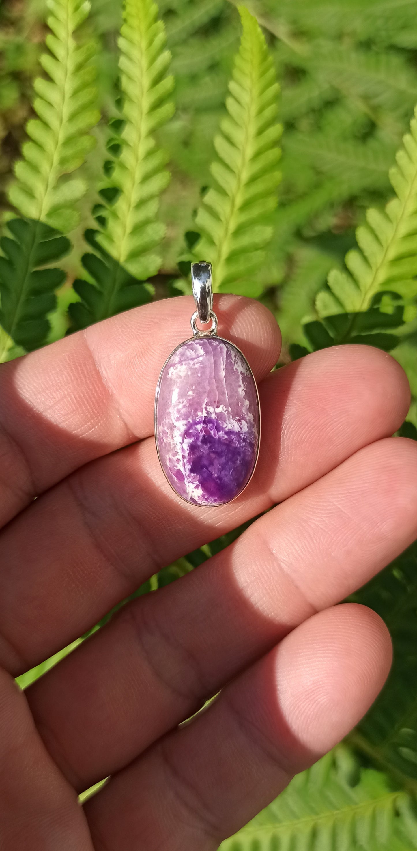 Pendentif Argent ~ Sugilite