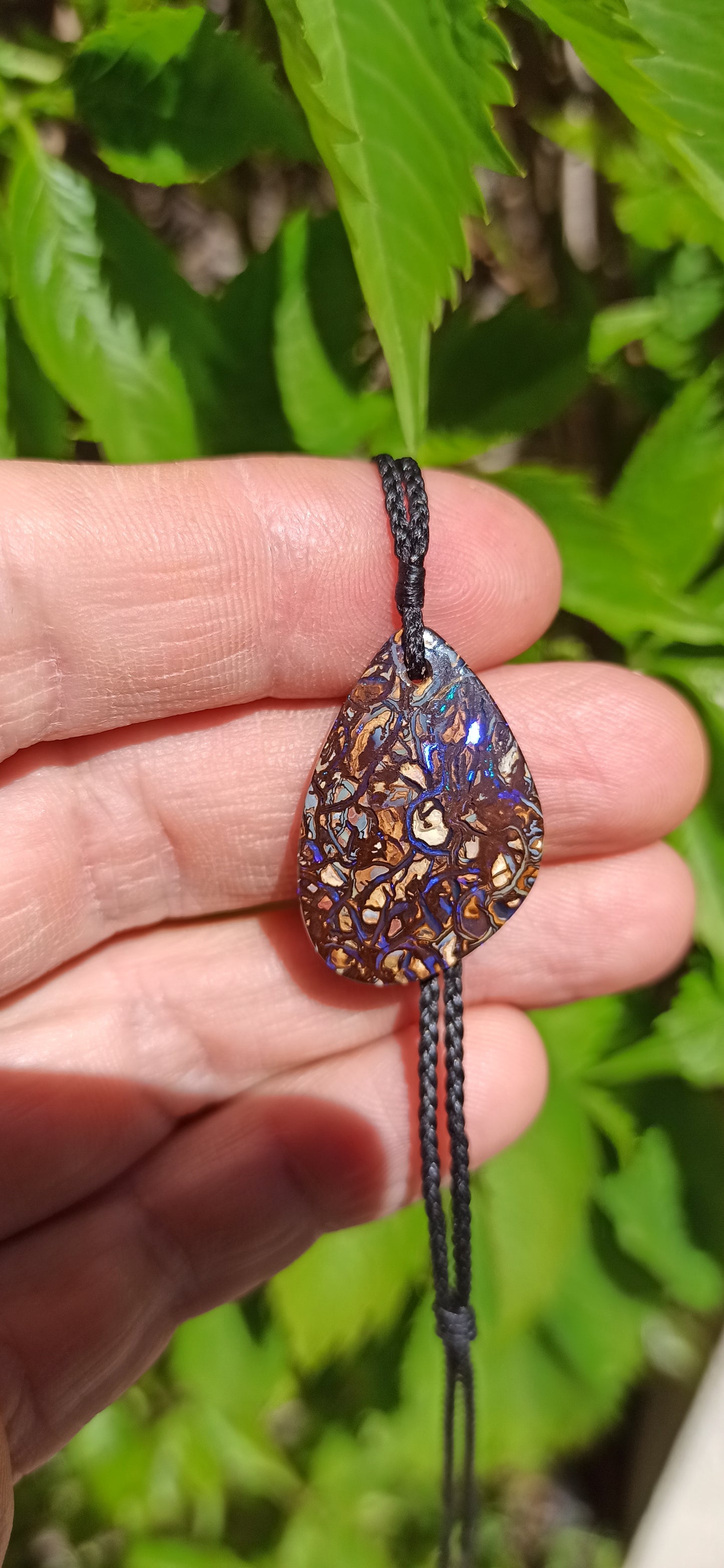 Pendentif Opale Boulder de Koroit