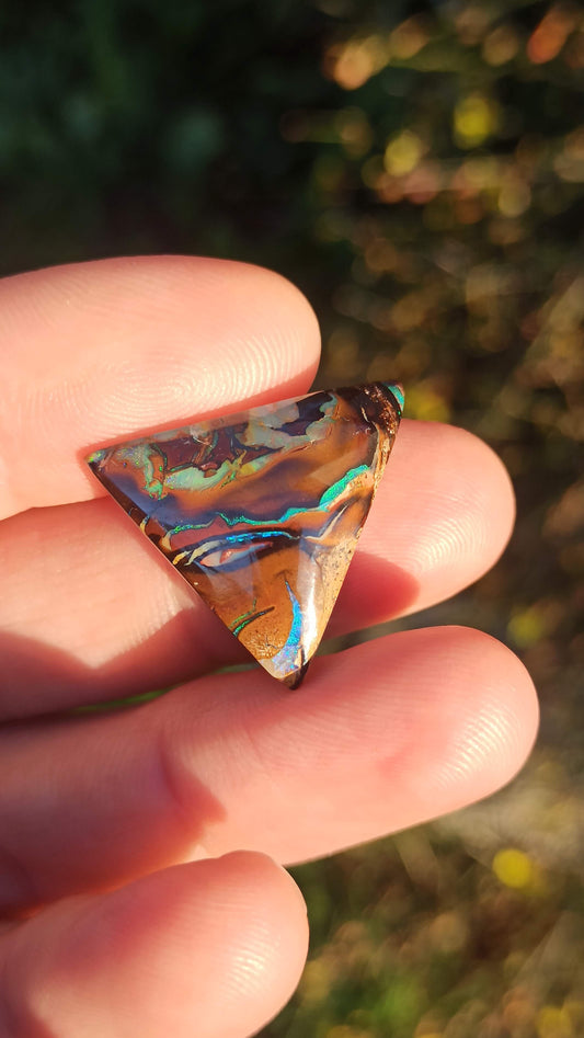 Unique Opale Boulder "Oeil" de Yowah