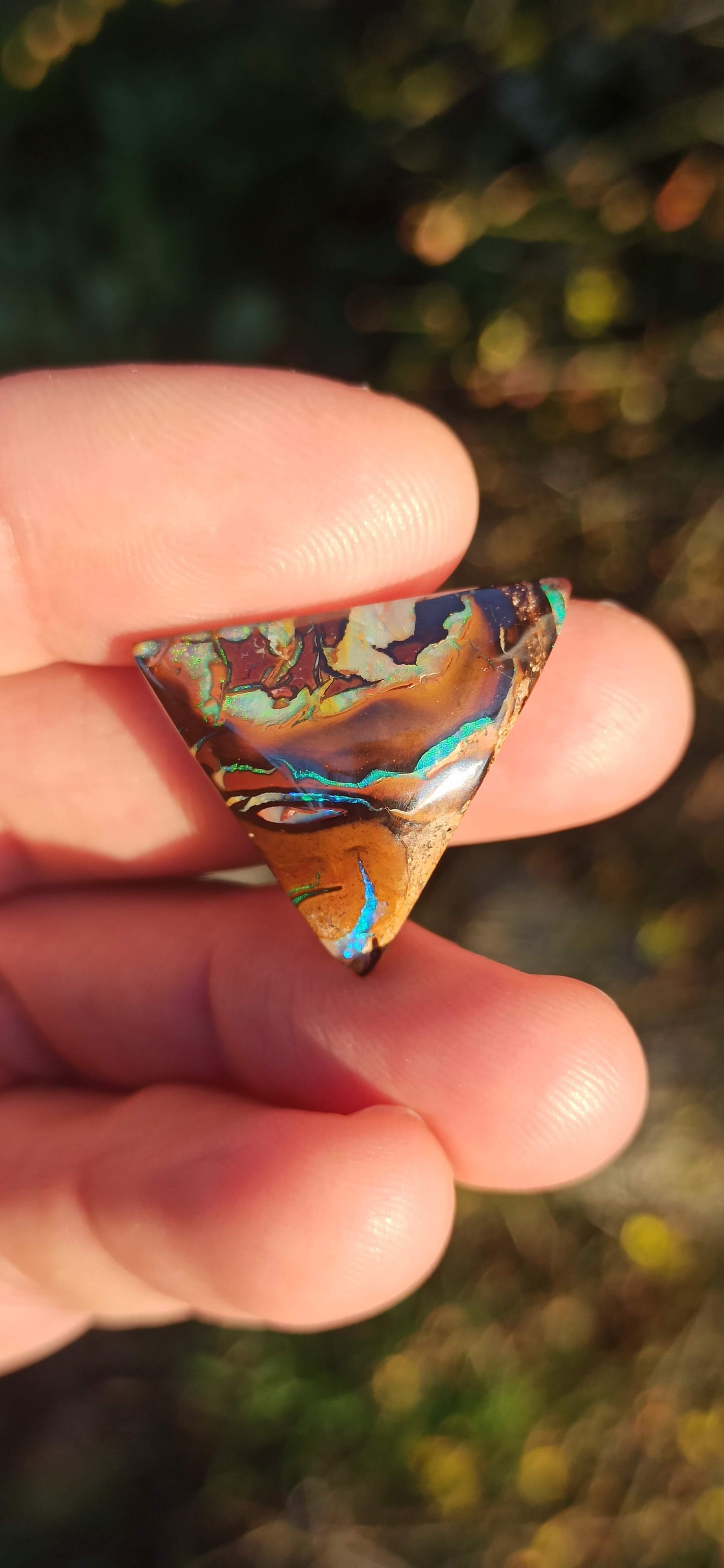 Unique Opale Boulder "Oeil" de Yowah