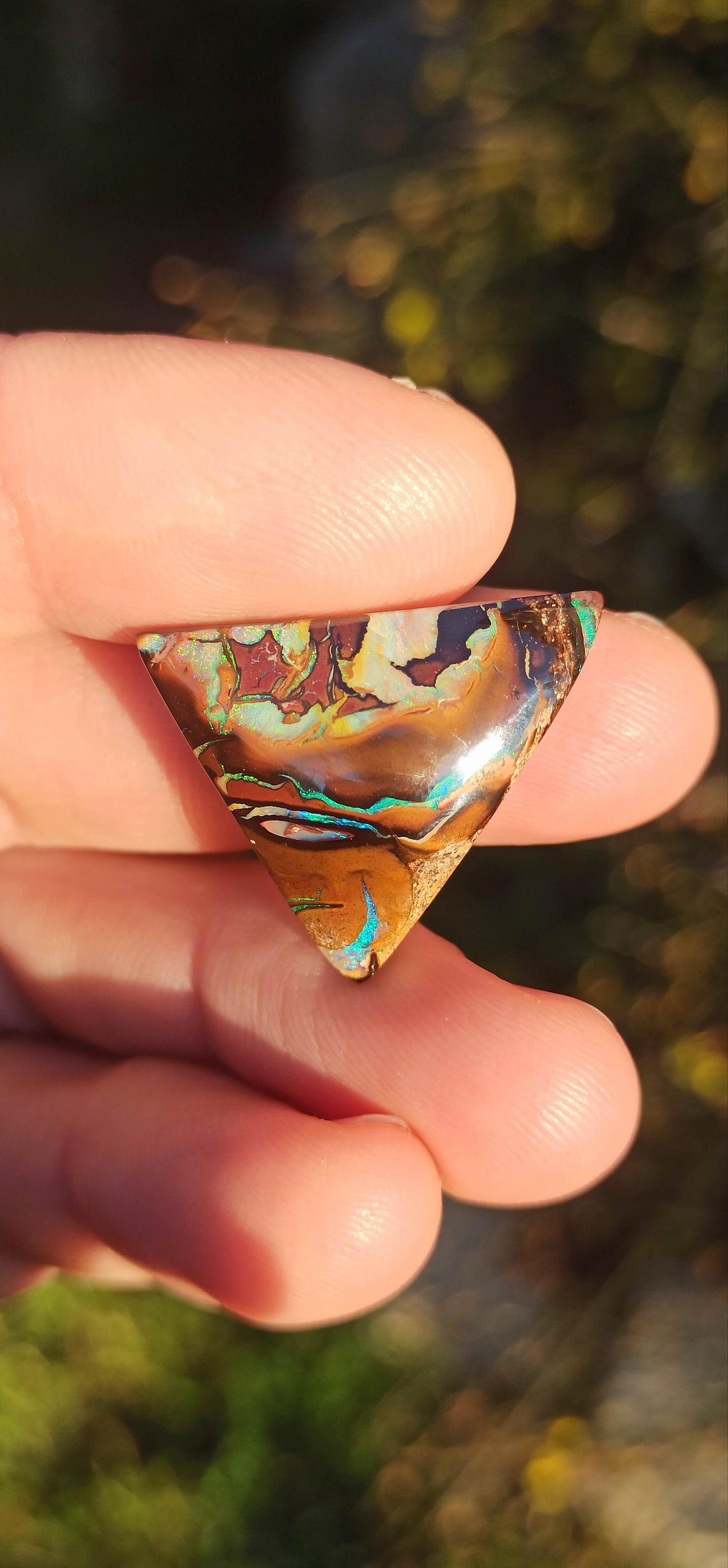 Unique Opale Boulder "Oeil" de Yowah