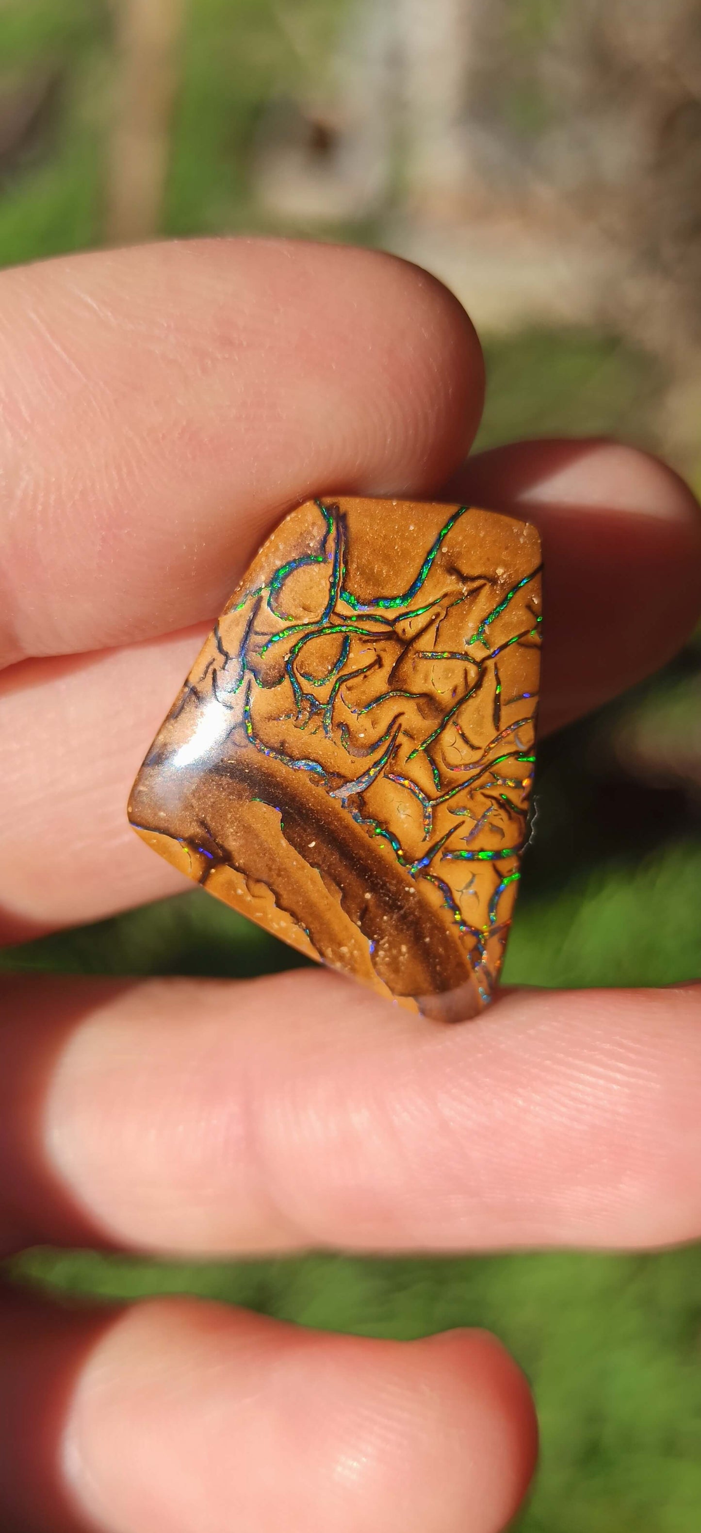 Opale Boulder "Flame Pattern" Yowah