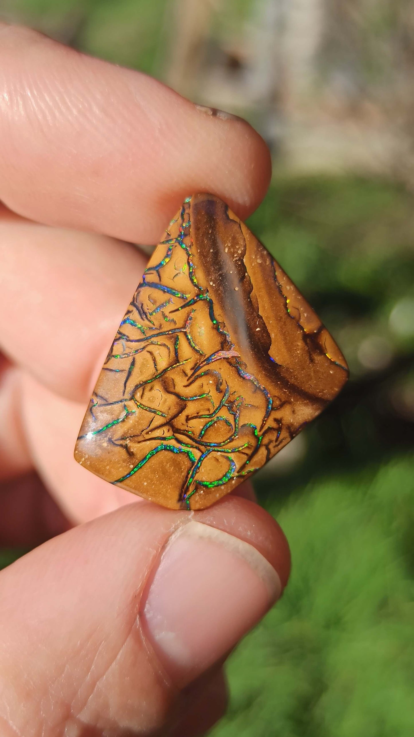 Opale Boulder "Flame Pattern" Yowah