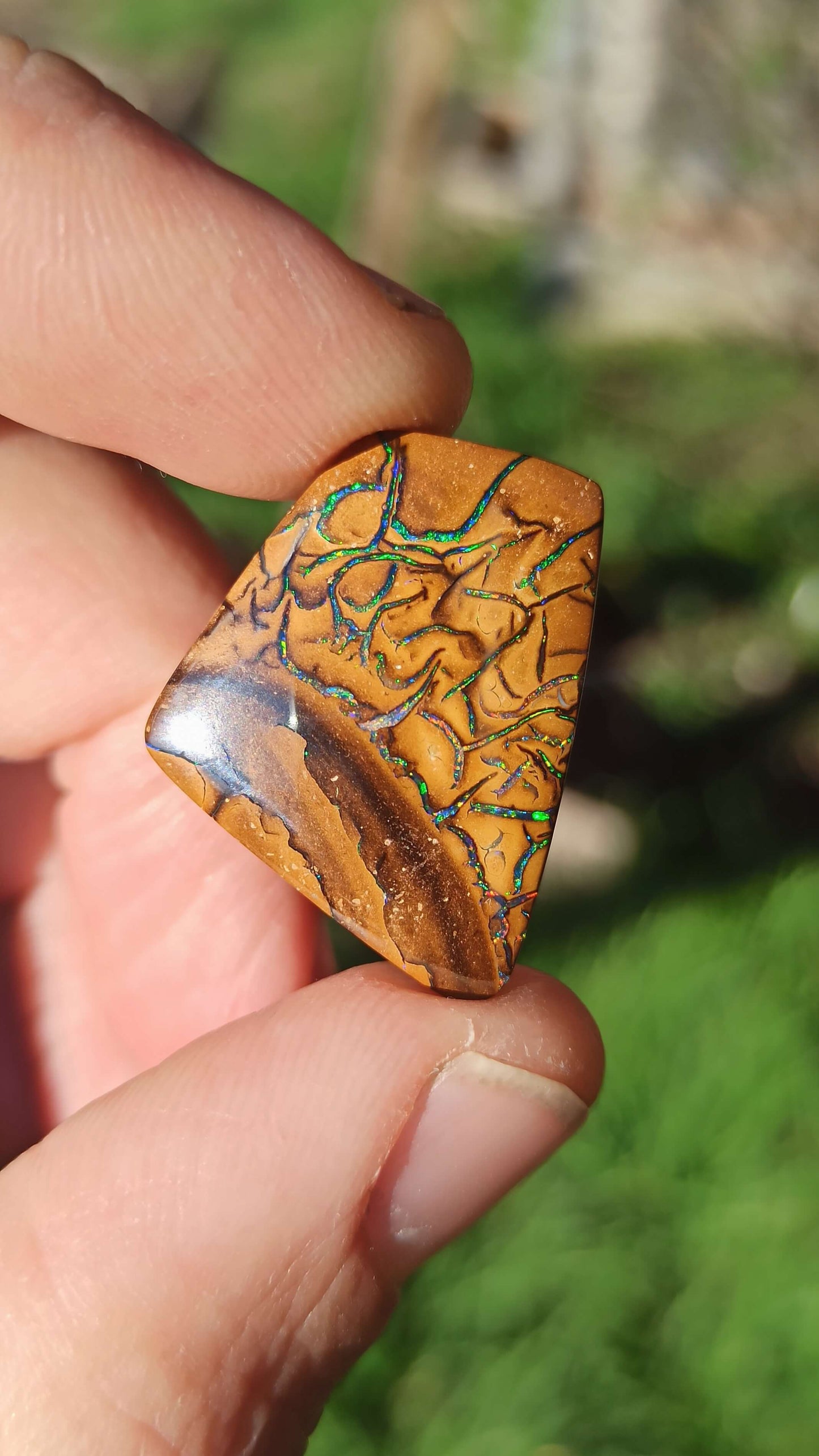 Opale Boulder "Flame Pattern" Yowah