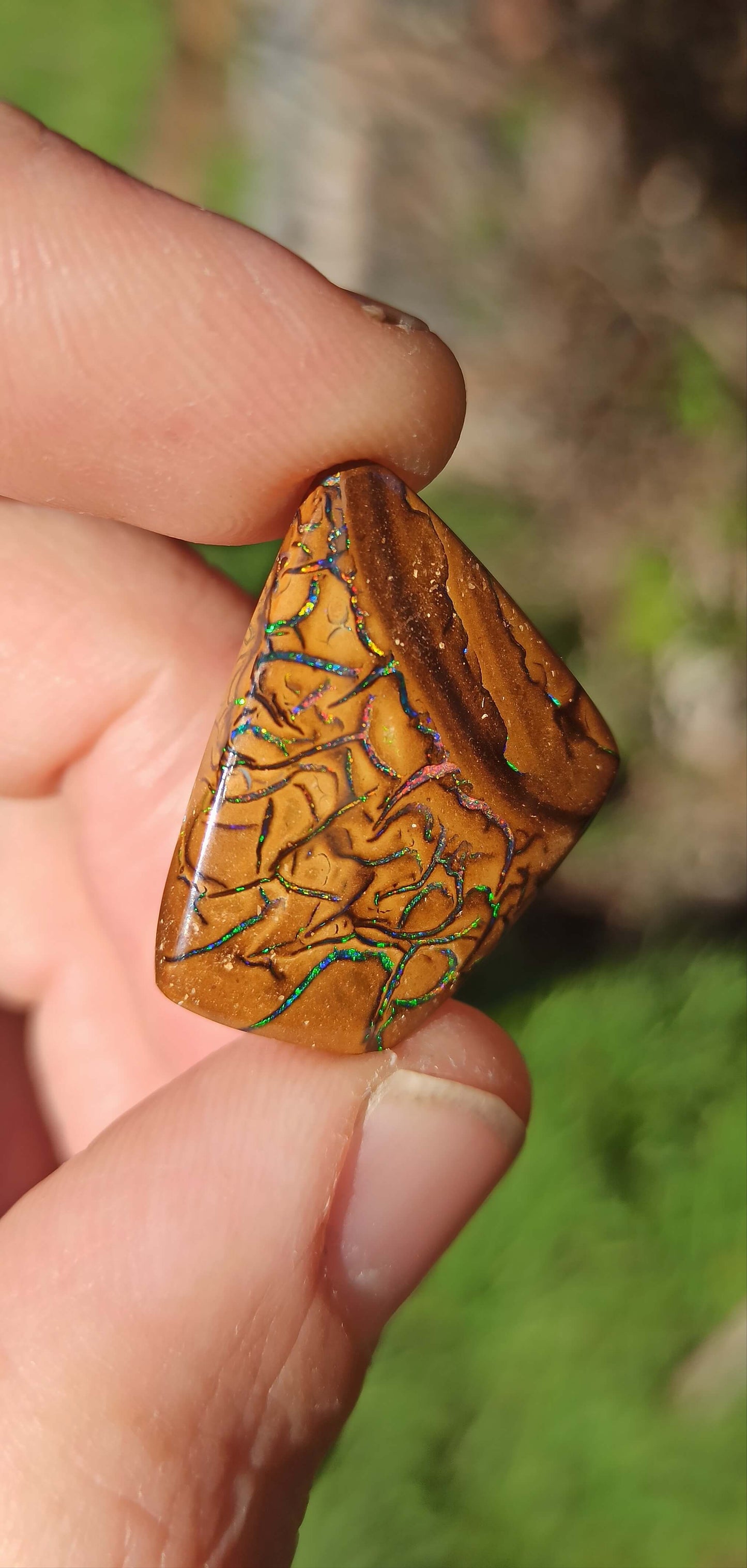 Opale Boulder "Flame Pattern" Yowah