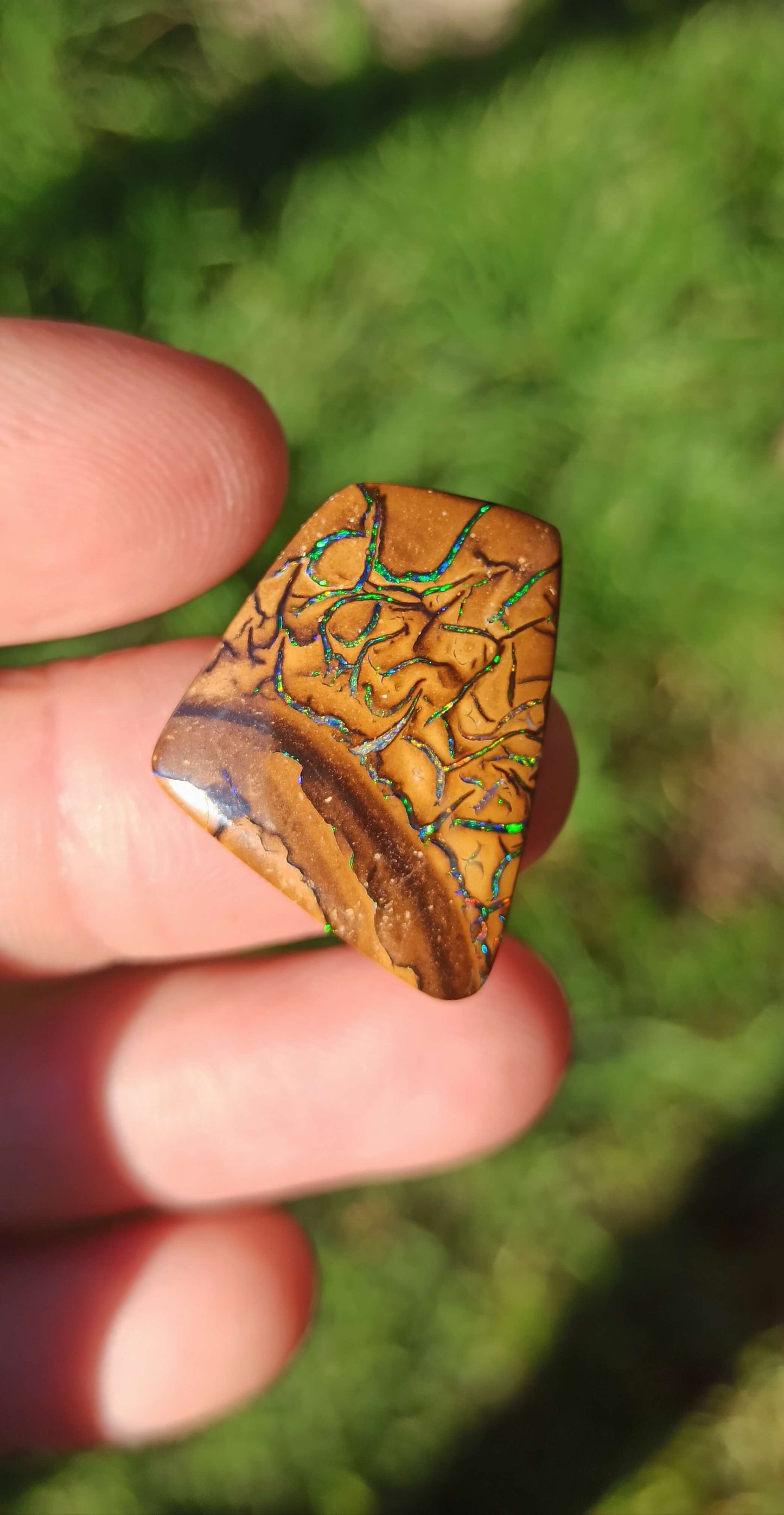 Opale Boulder "Flame Pattern" Yowah