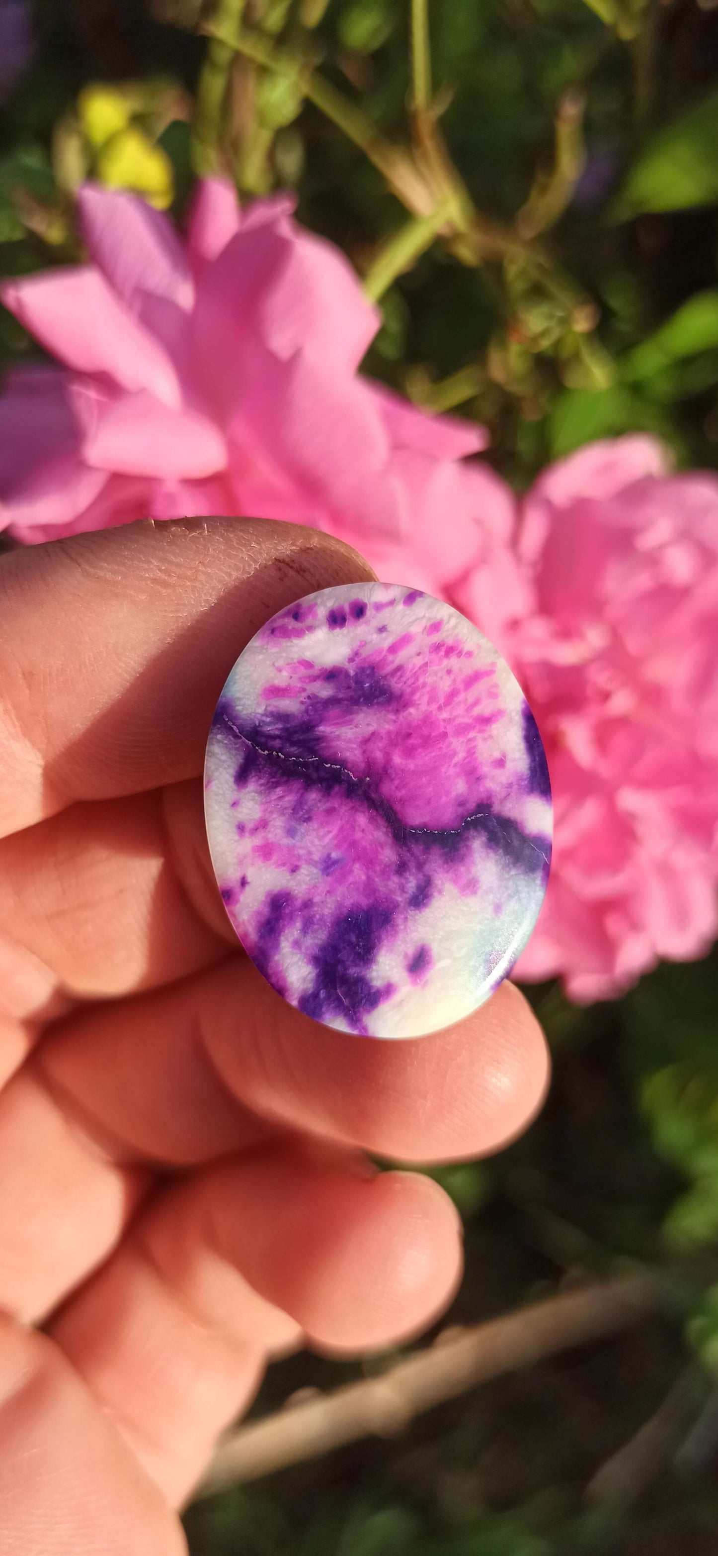 Cabochon Gel Sugilite~Quartz