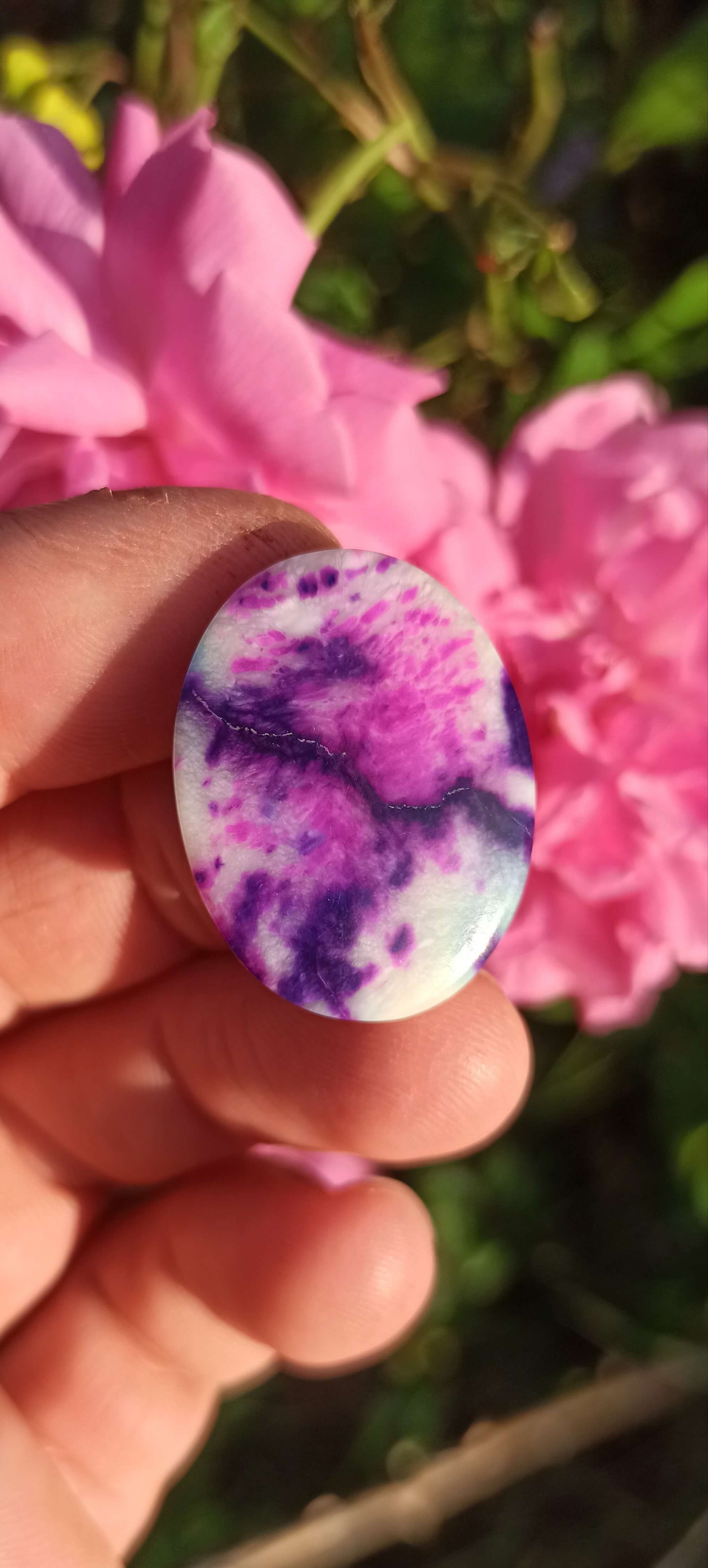 Cabochon Gel Sugilite~Quartz