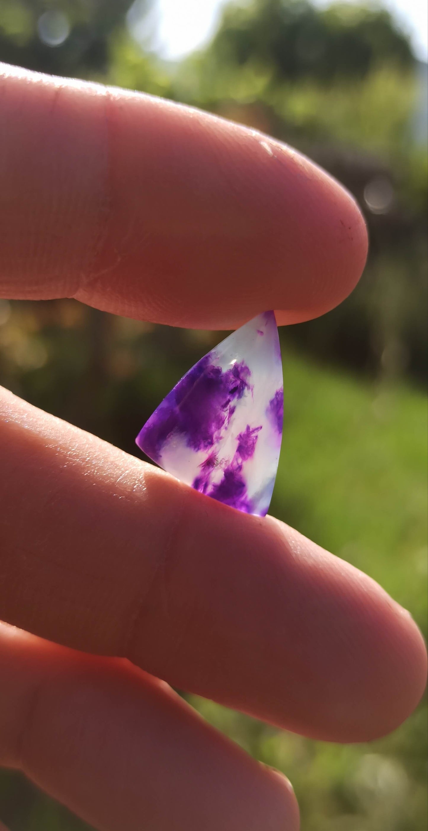 Cabochon Sugilite Gel