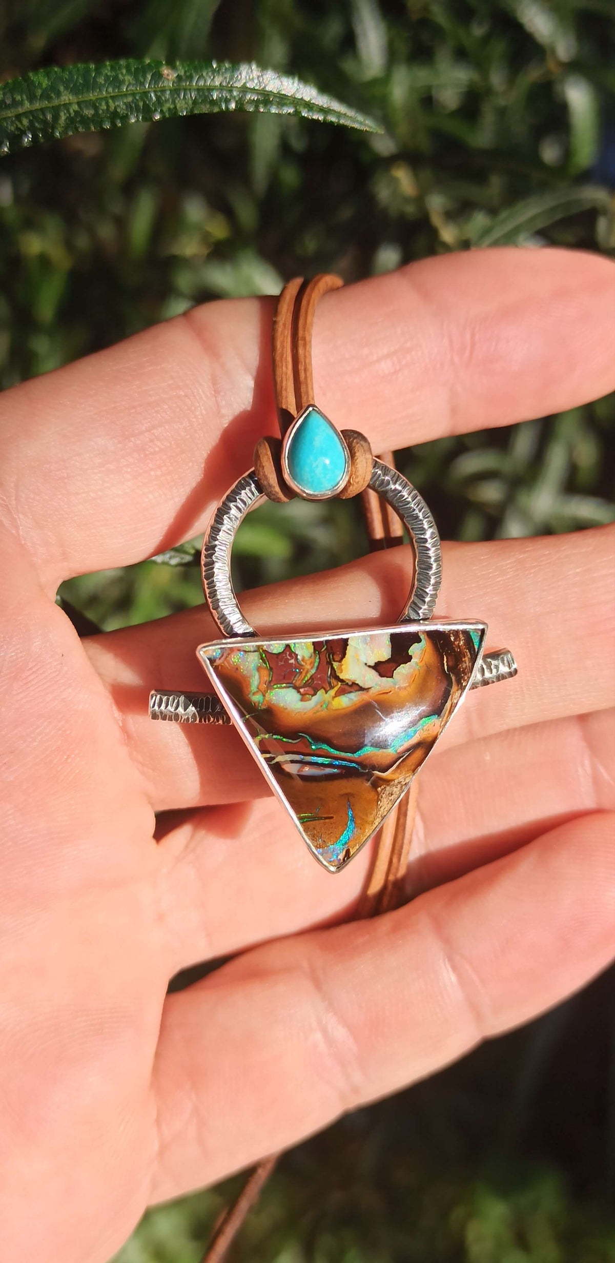 Talisman Vision ~ Opale Boulder & Turquoise