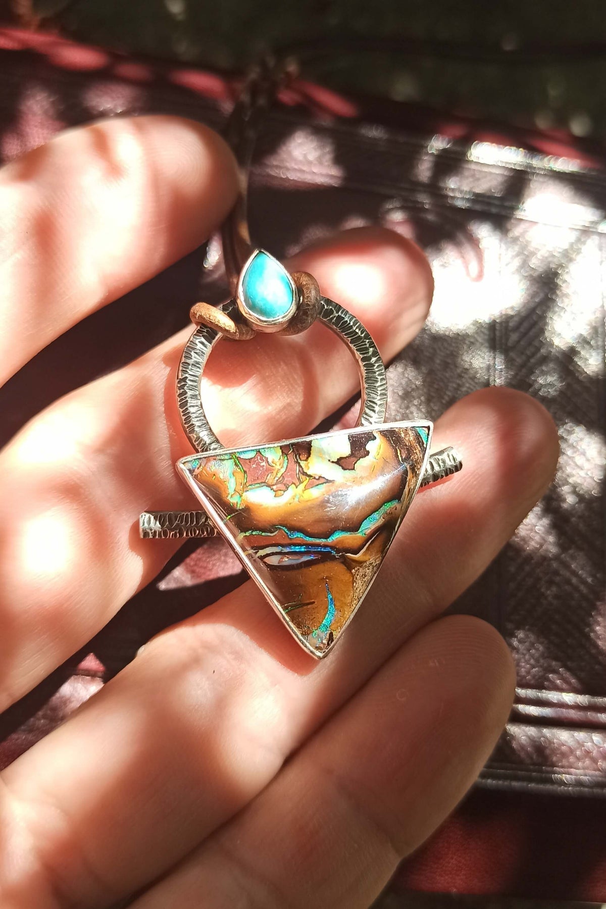 Talisman Vision ~ Opale Boulder & Turquoise