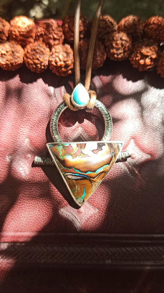 Talisman Vision ~ Opale Boulder & Turquoise