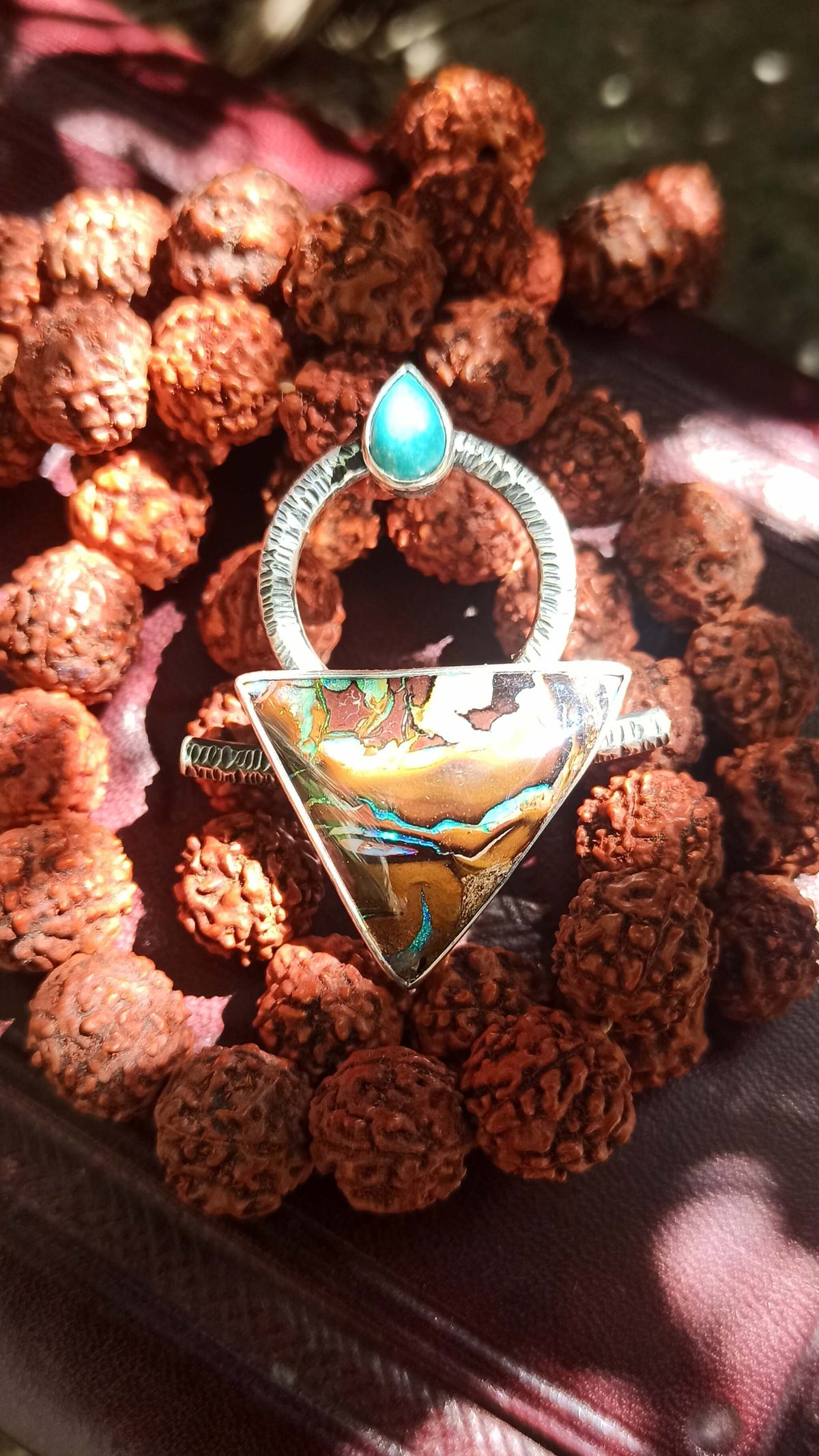 Talisman Vision ~ Opale Boulder & Turquoise