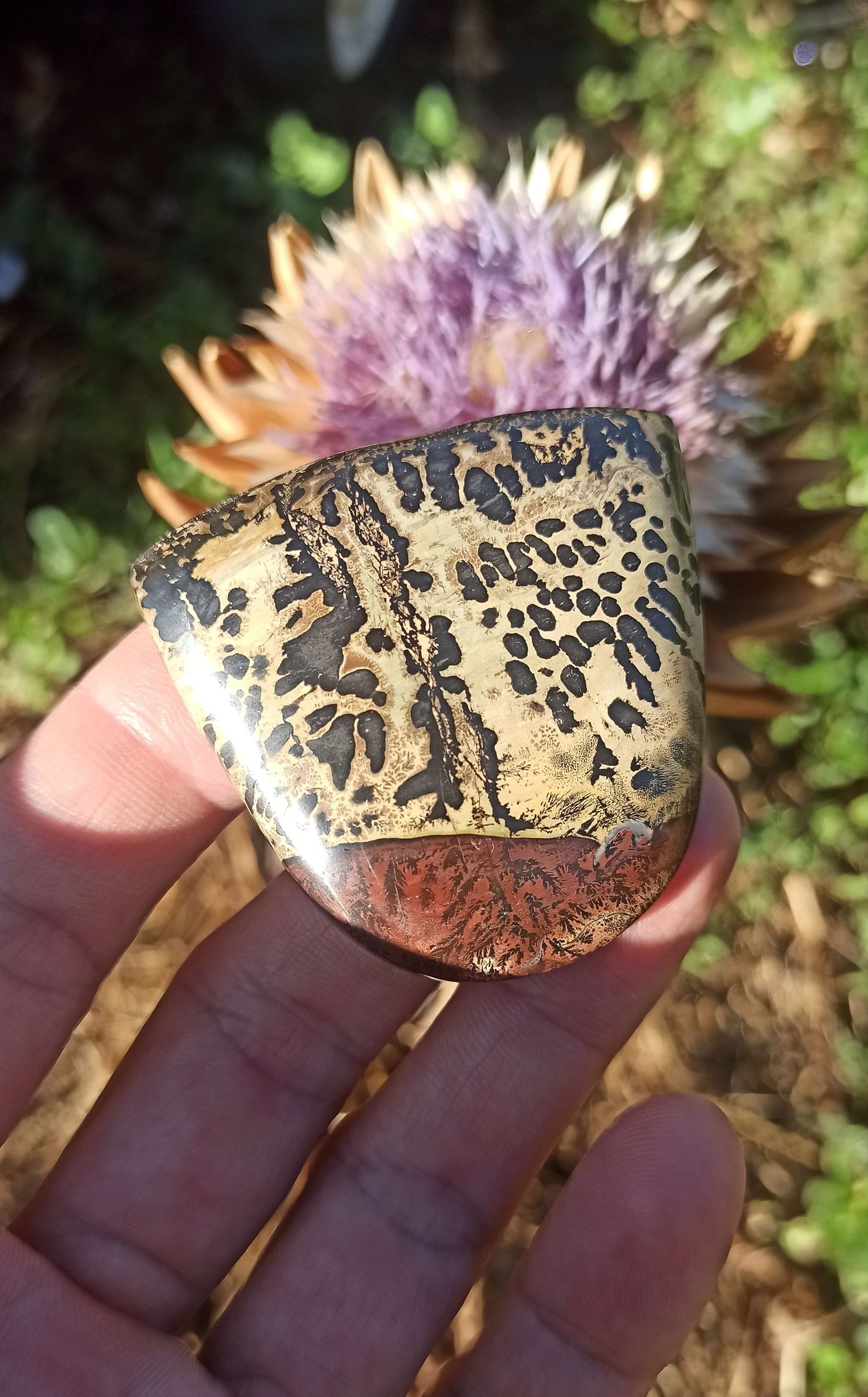 Cabochon xxl Jaspe Chohua ~ Chine 🇨🇳