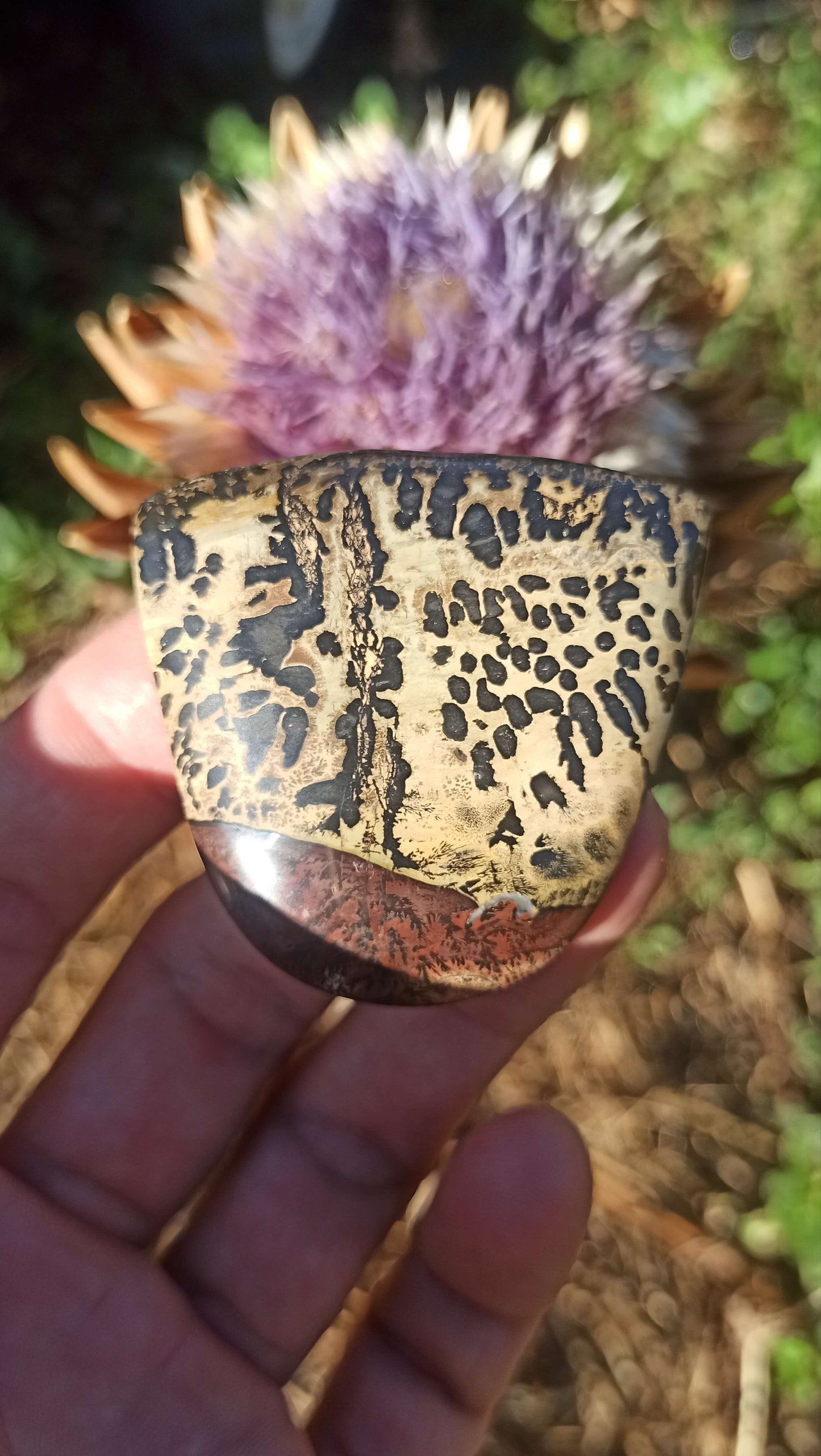 Cabochon xxl Jaspe Chohua ~ Chine 🇨🇳