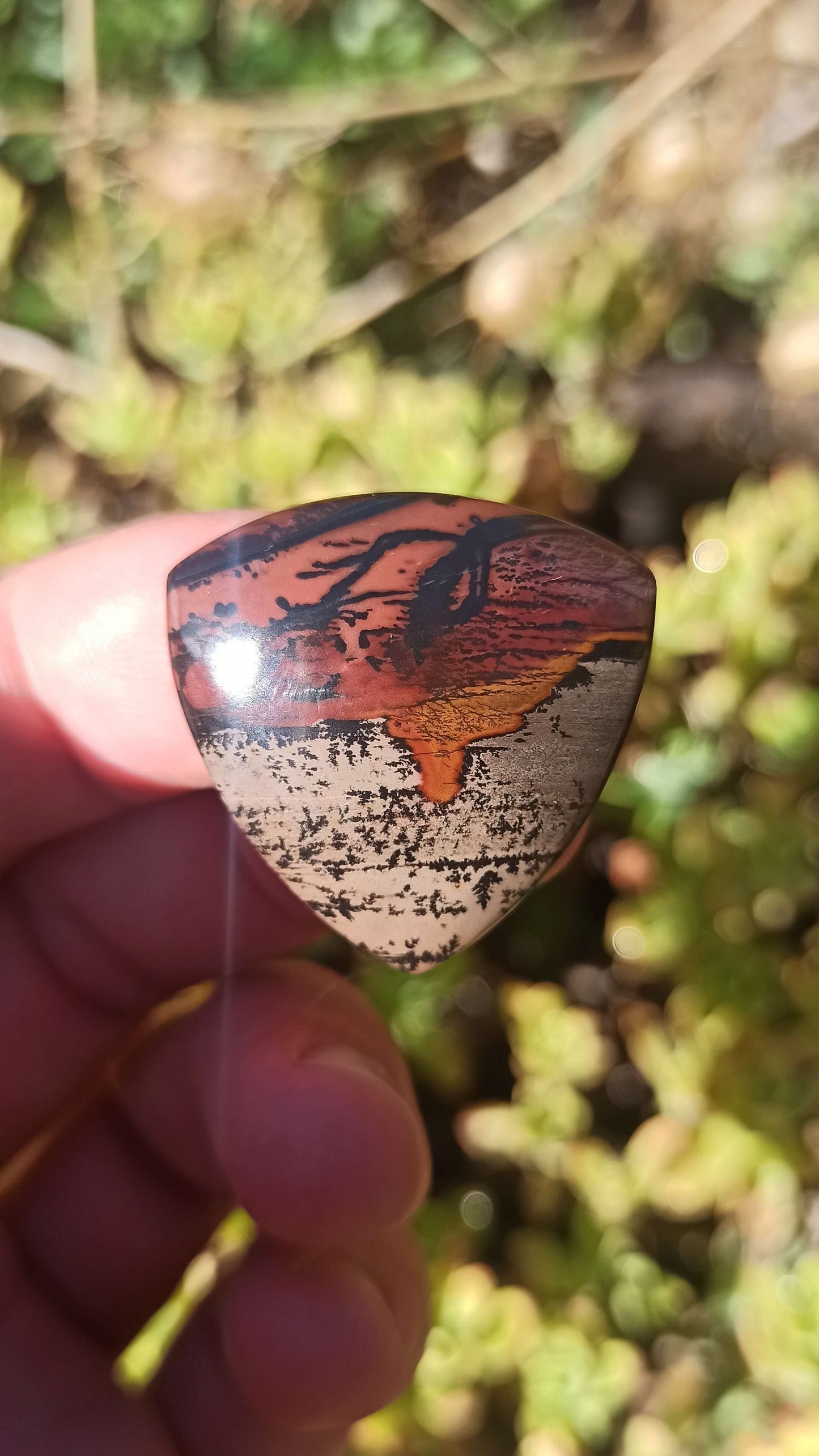 Cabochon Indian Painting stone ~ USA