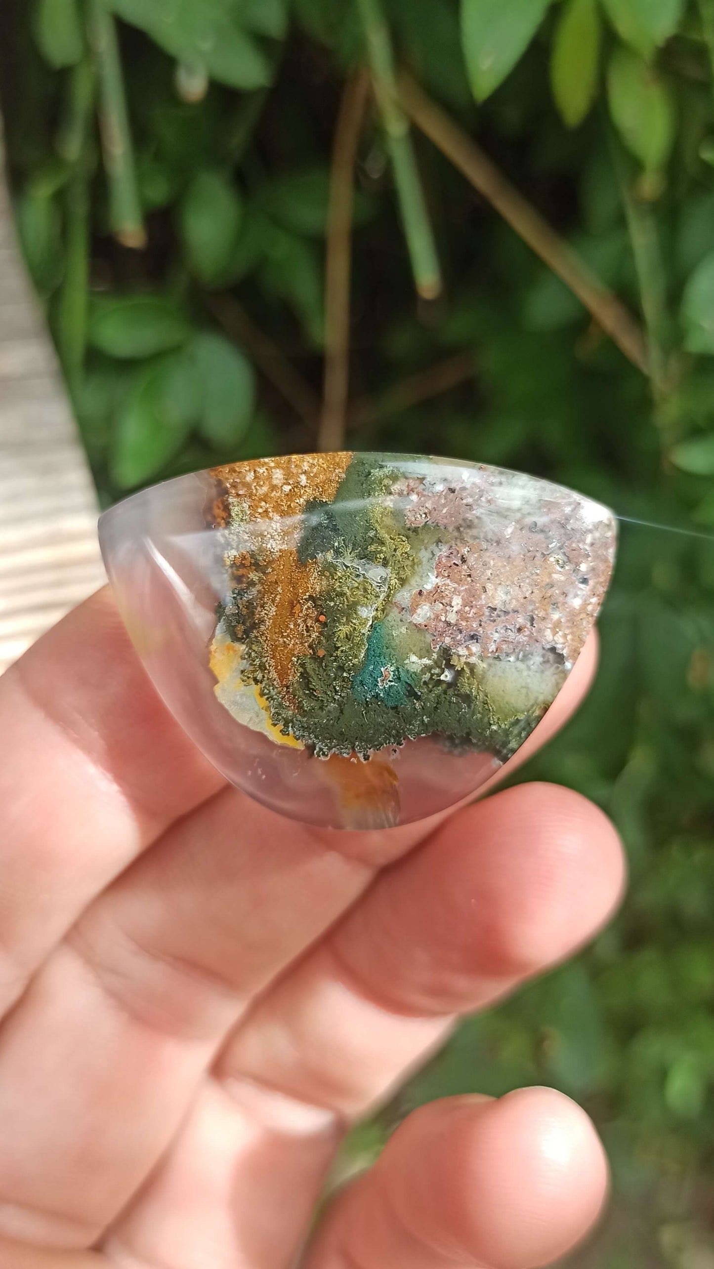 Cabochon Agate Mousse ~ Indonésie 🌴