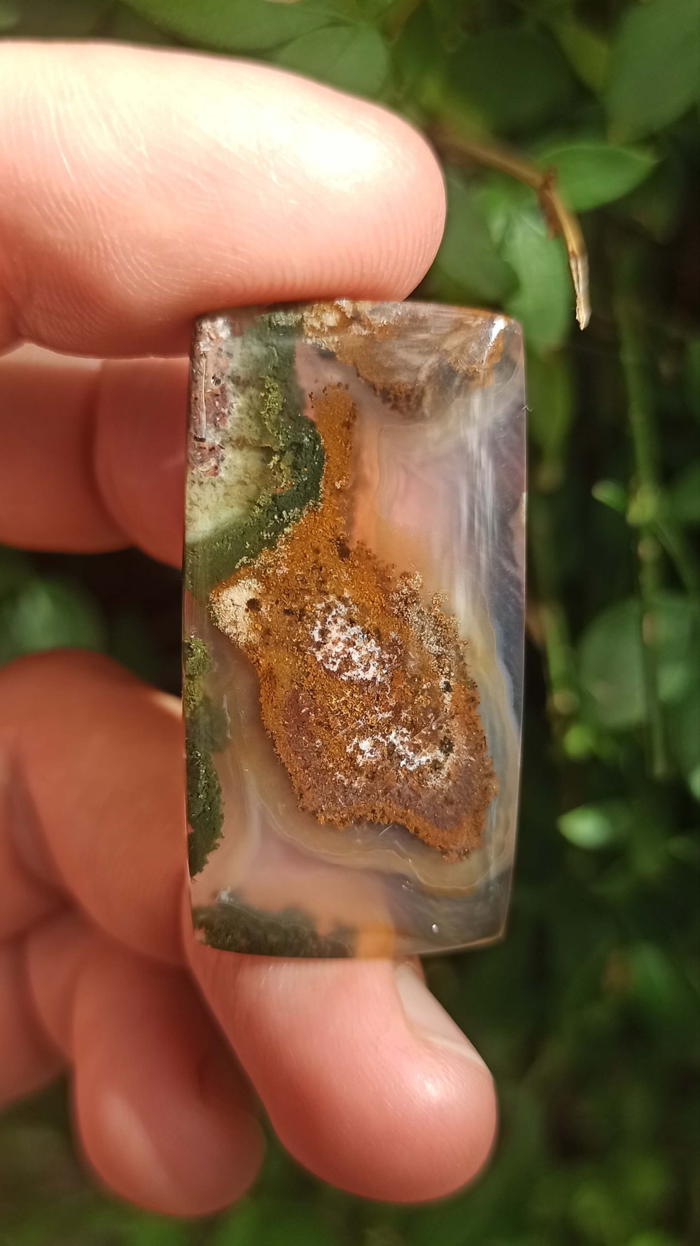 Cabochon Agate Mousse ~ Indonésie 🌴